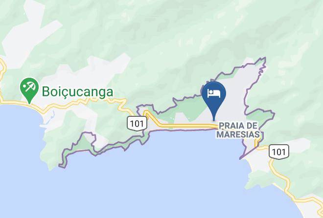 Sao Sebastiao - Amoeira Hotel Pousada Maps