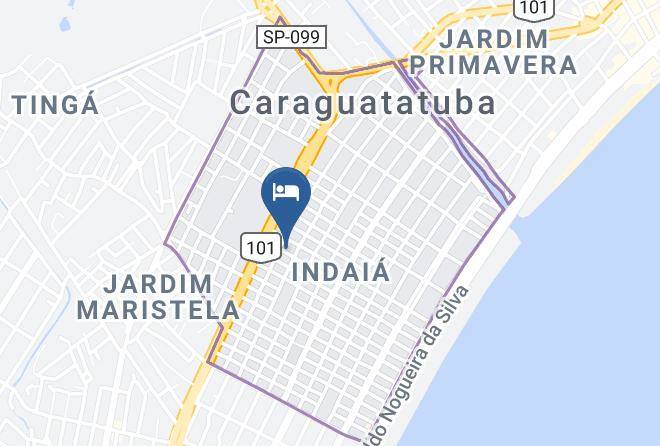 Caraguatatuba - Pousada Verde Mar Caragua Maps