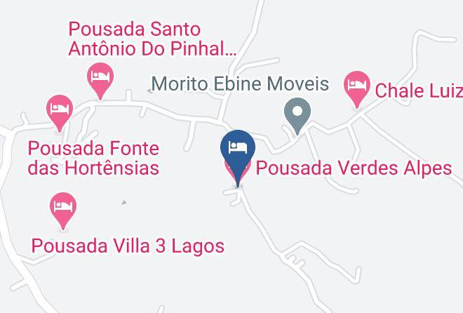 Santo Antonio Do Pinhal - Pousada Verdes Alpes Maps