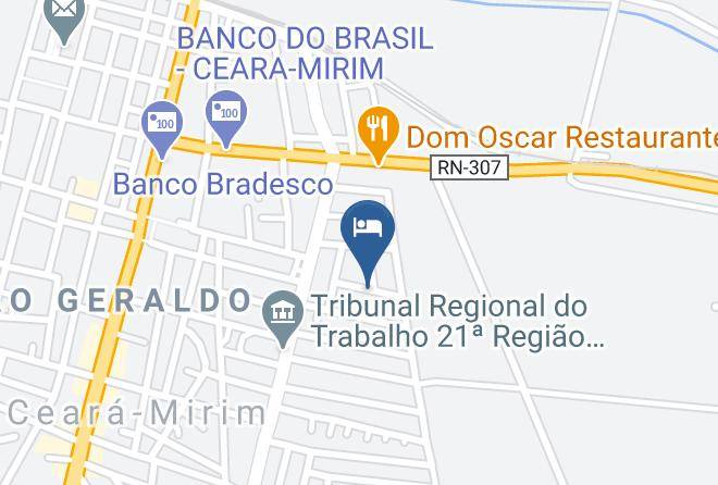 Ceara Mirim - Pousada Verdes Canaviais Maps