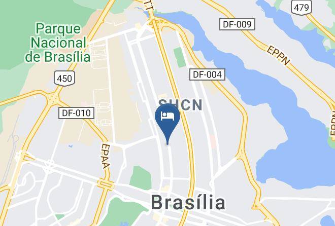 Brasilia - Pousada Verdes Flores Maps