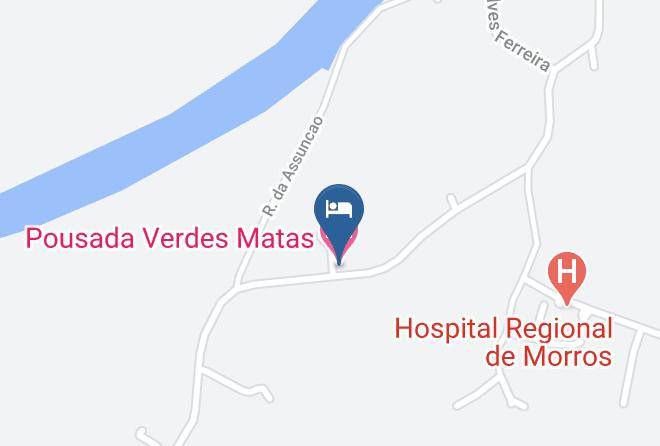 Morros - Pousada Verdes Matas Maps