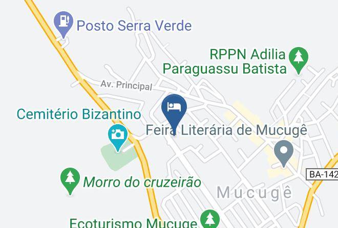 Mucuge - Pousada Vereda Maps