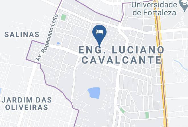 Fortaleza - Pousada Verissima Maps