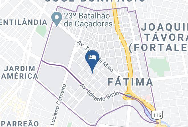 Fortaleza - Pousada Vianna's Maps