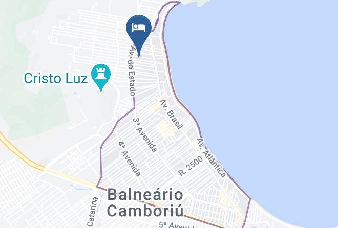 Balneario Camboriu - Pousada Vida E Mar Maps