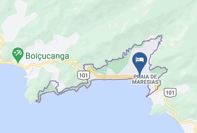 Sao Sebastiao - Pousada Vida Mansa Maps