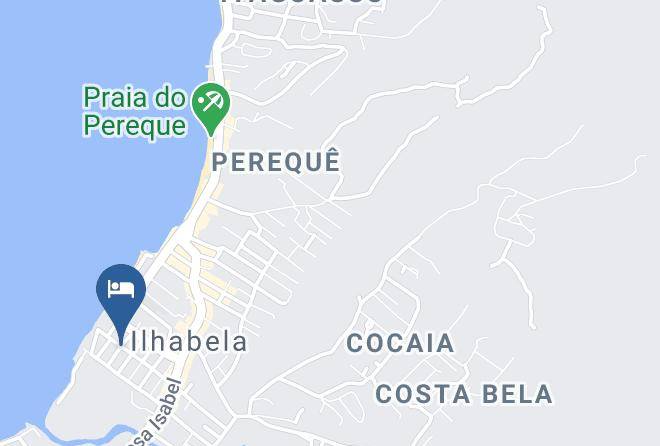 Ilhabela - Pousada Vieiras Maps