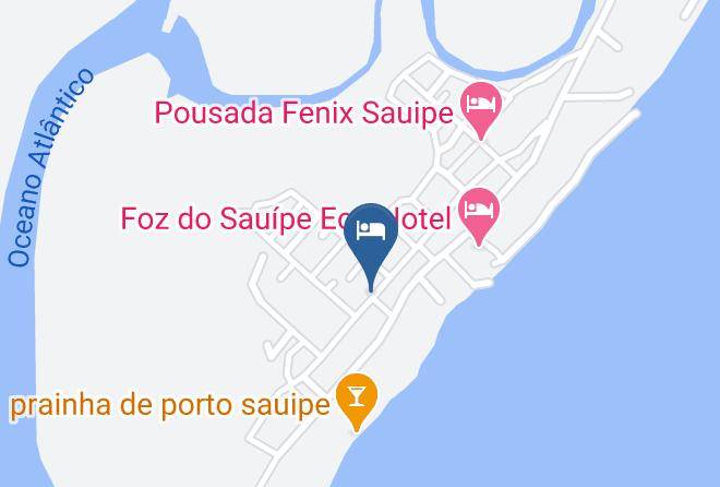 Entre Rios - Pousada Vila Arco Iris Maps