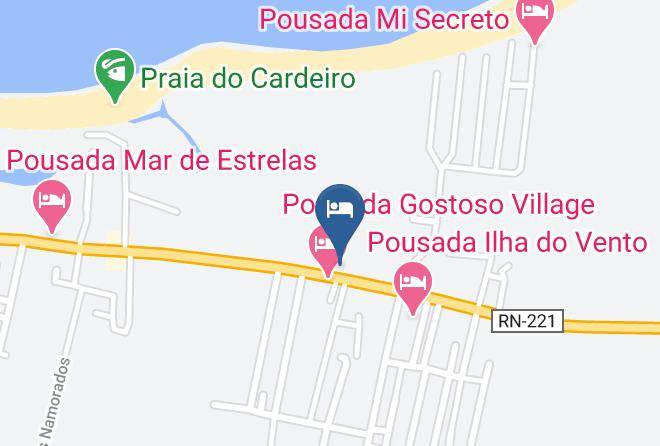Touros - Pousada Vila Bacana Maps