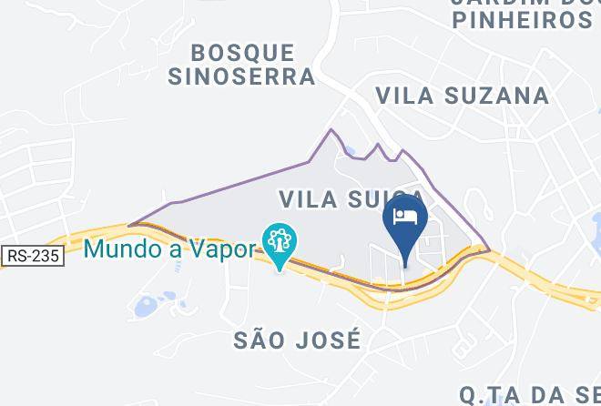 Canela - Pousada Vila Cezar Maps
