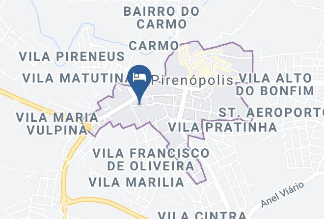 Pirenopolis - Pousada Vila Colonial Maps