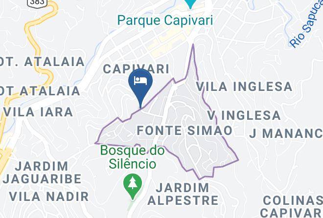 Campos Do Jordao - Pousada Vila Das Cores Maps
