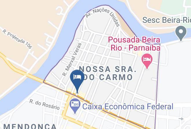 Parnaiba - Pousada Vila Do Carmo Maps