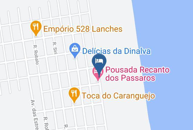 Linhares - Pousada Vila Do Sossego Maps