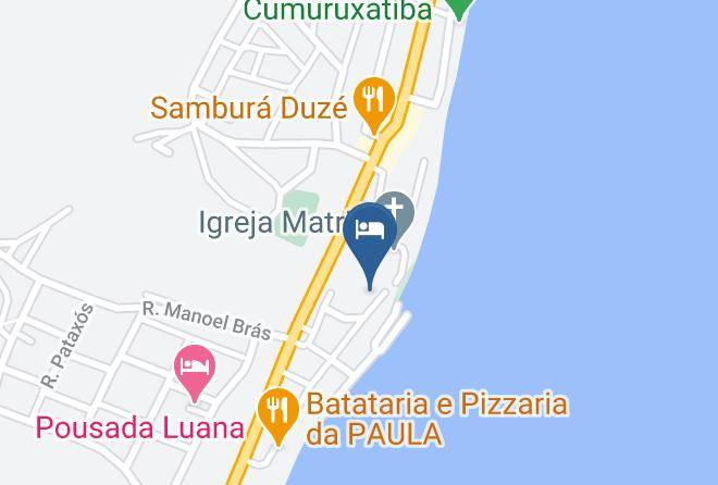 Prado - Pousada Vila Guaiamum Maps