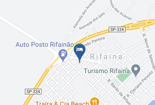 Rifaina - Pousada Vila Harmonia Maps