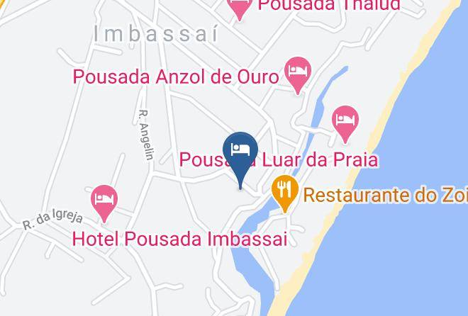 Mata De Sao Joao - Pousada Vila Imbassai Maps