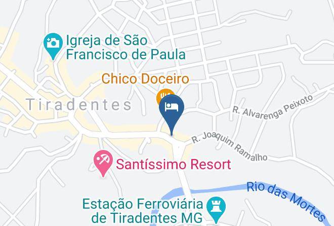 Tiradentes - Pousada Vila Inconfidentes Maps