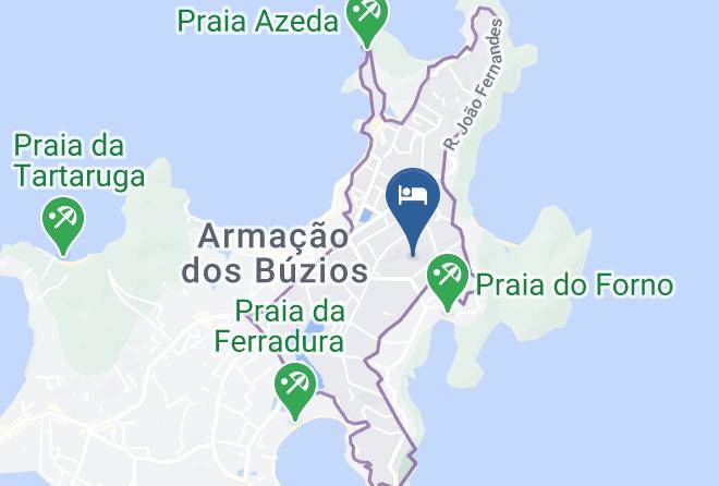 Buzios - Pousada Vila Mediterranea Buzios Maps