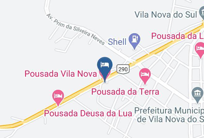 Vila Nova Do Sul - Pousada Vila Nova Maps