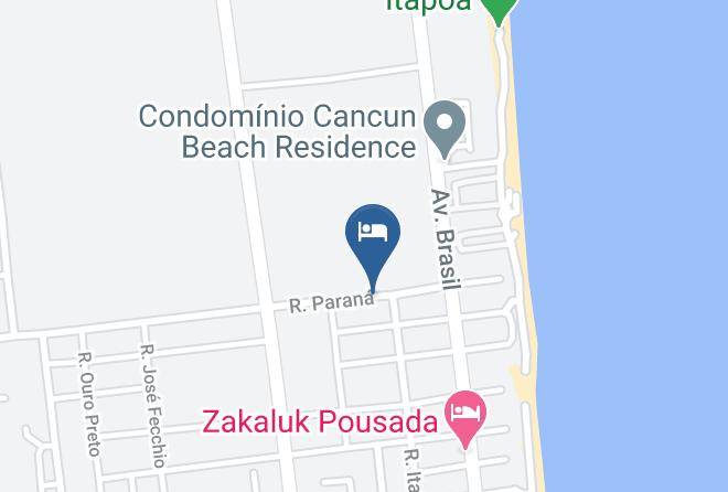Itapoa - Pousada Vila Oeste Maps