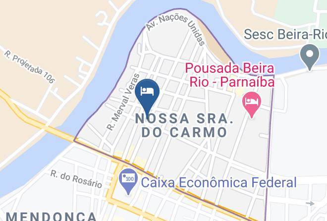 Parnaiba - Pousada Vila Parnaiba Maps