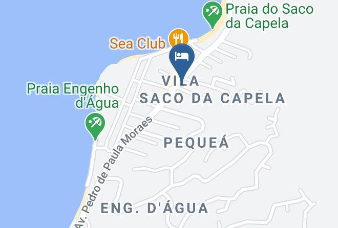 Ilhabela - Pousada Vila Pequea Maps