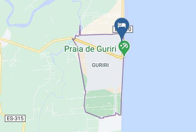Sao Mateus - Pousada Vila Real Guriri Sob Nova Direcao Maps