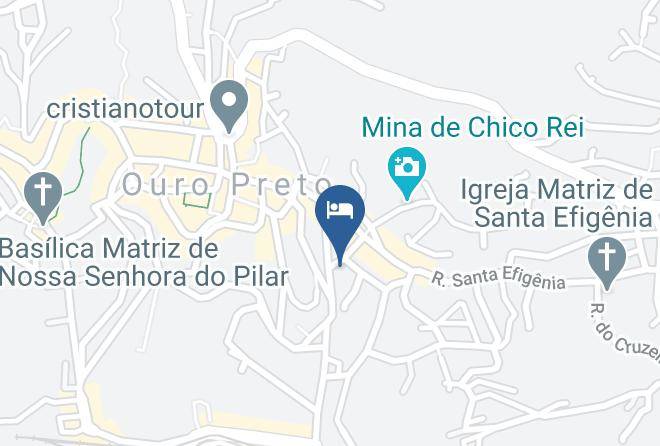 Ouro Preto - Pousada Vila Rica Maps