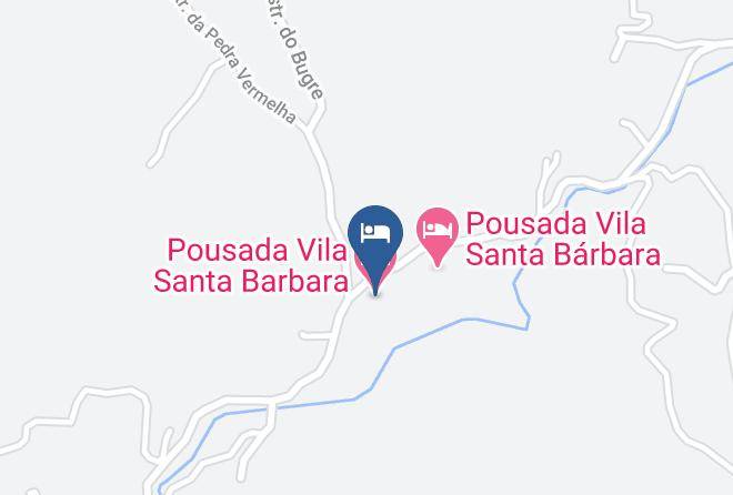 Sao Jose Dos Campos - Pousada Vila Santa Barbara Maps