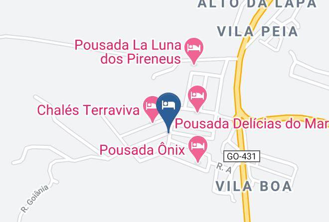 Pirenopolis - Pousada Vila Santa Maria Maps