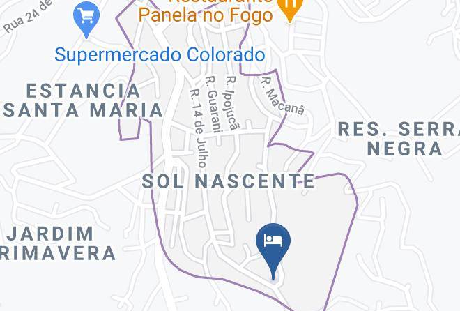 Serra Negra - Pousada Vila Serrana Maps