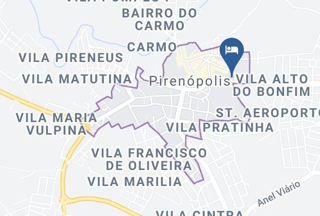 Pirenopolis - Pousada Vila Velha Maps