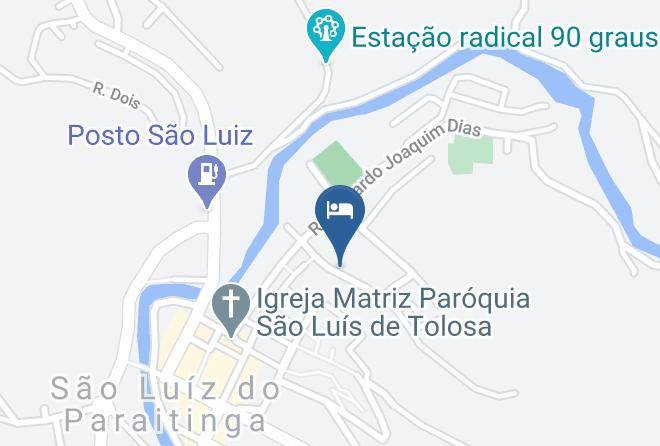 Sao Luis Do Paraitinga - Pousada Vila Verde Maps