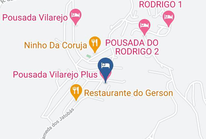 Nova Lima - Pousada Vilarejo Plus Maps