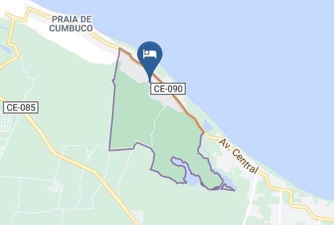 Caucaia - Pousada Vilas Blancas Maps