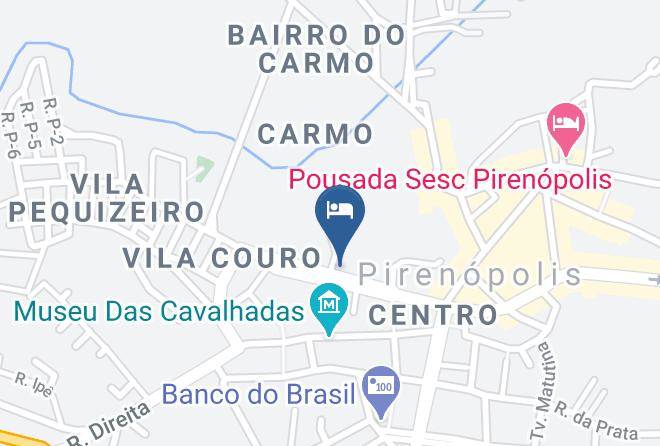 Pirenopolis - Pousada Chafariz Maps