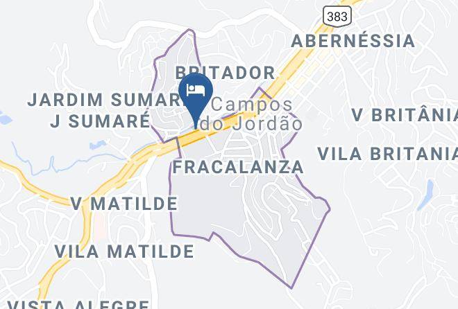 Campos Do Jordao - Chateau Do Luar 4km Do Centro Bairro Abernessia Maps