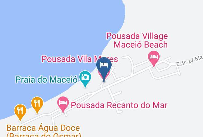Camocim - Pousada Vila Mares Maps