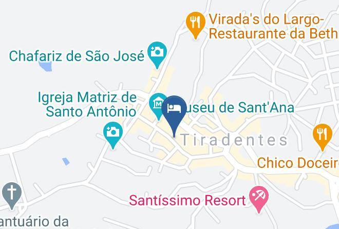 Tiradentes - Pousada Villetto Maps
