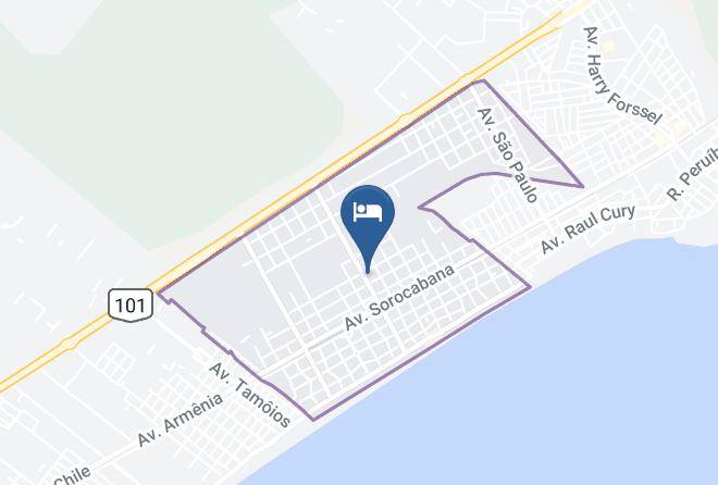 Itanhaem - Pousada Vina Del Mar Maps