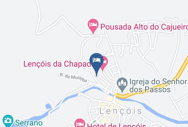 Lencois - Pousada Violeiro Maps