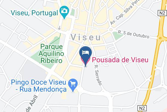 Viseu - Pousada De Viseu Maps