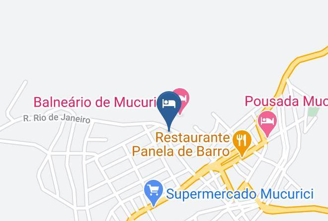 Mucurici - Pousada Vista Do Balneario Maps