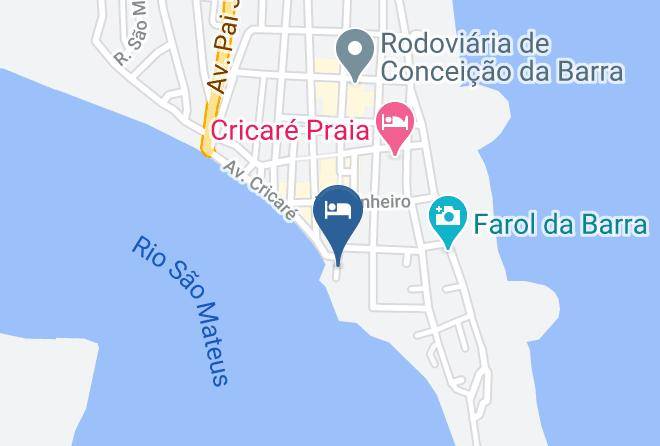 Conceicao Da Barra - Pousada Vista Encantada Maps
