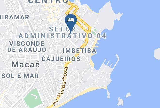 Macae - Pousada Vitoria Maps