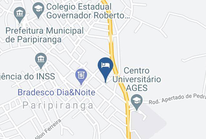 Paripiranga - Pousada Vitoria Maps