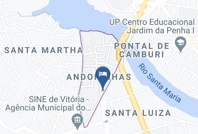 Vitoria - Pousada Vitur Maps