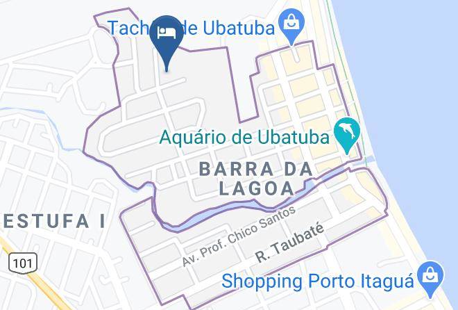 Ubatuba - Pousada Vivamar Maps